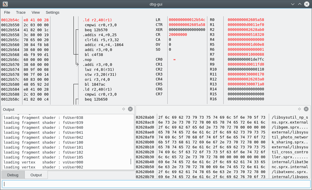 dbg-gui